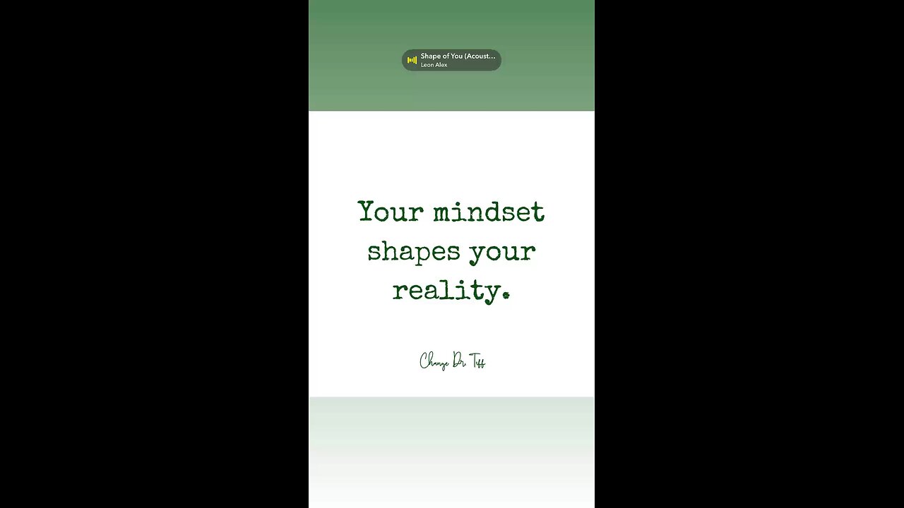 Choose positive, empowering thoughts to create a life you love.