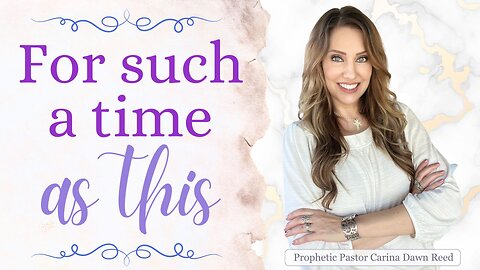 Activation over Motivation! Step into all that God has for you, in such a time as this!