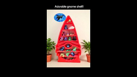 3d printed Gnome Knick Knack shelf