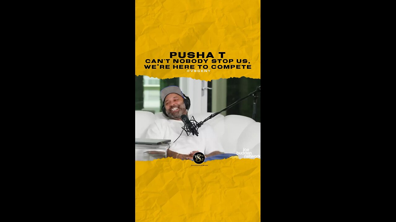 @kingpush Can’t nobody stop us, we’re here to compete