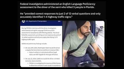 Same thing in Canada with illegal drivers.