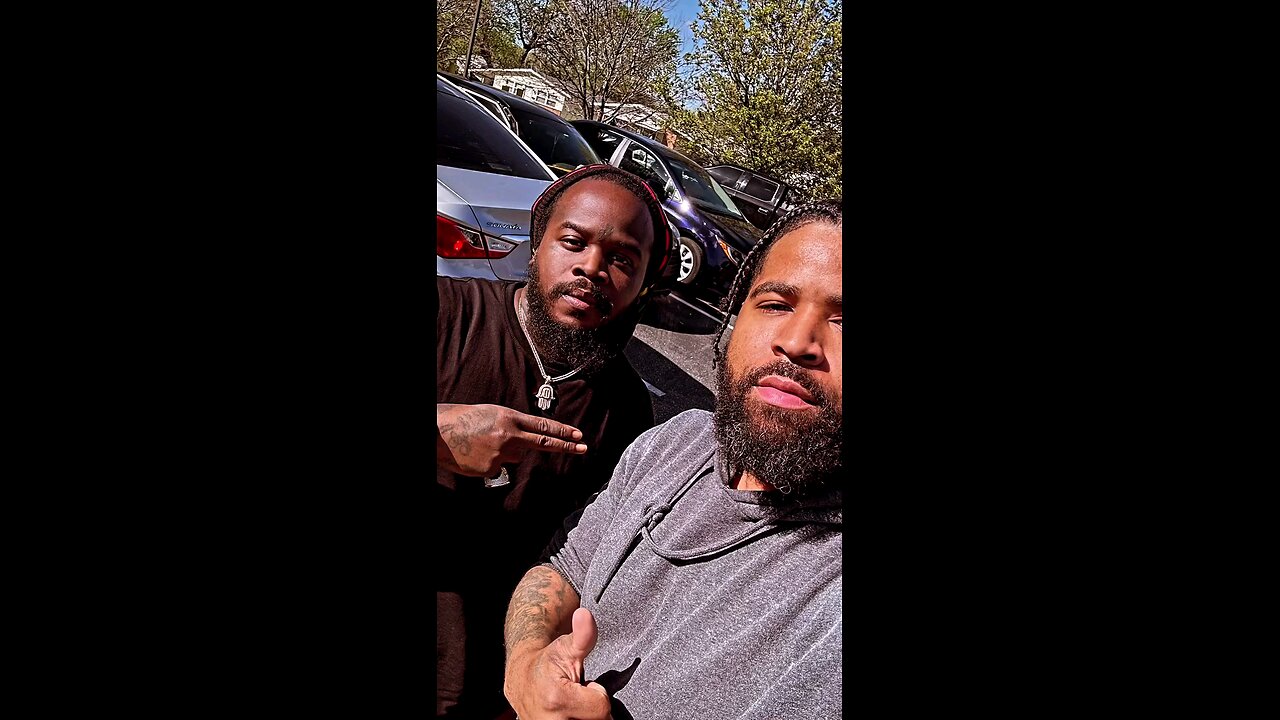 Out here with my brother.