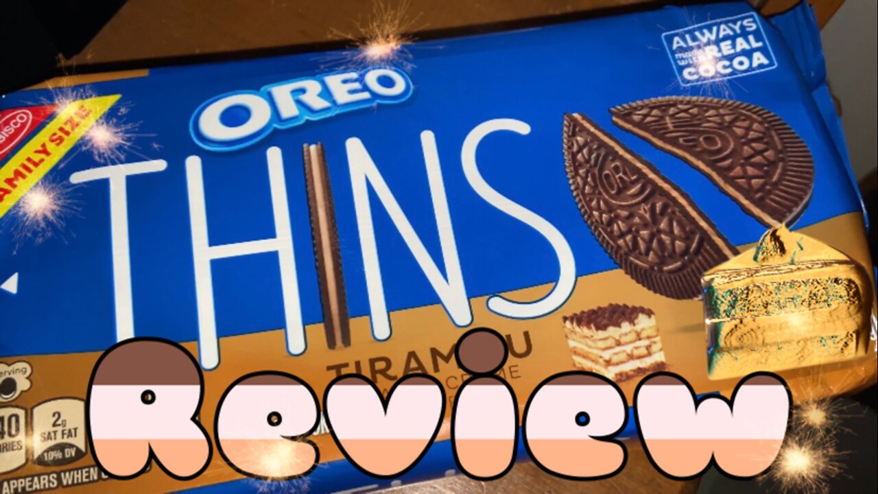 Oreo Tiramisu Thins Review