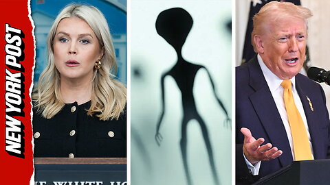 Karoline Leavitt asked if the Trump administration believes aliens are real