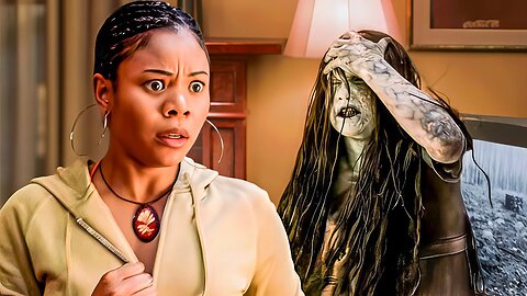 Tabitha Crawled Out of the TV… and Got Wrecked / Scary Movie 3 / CLIP