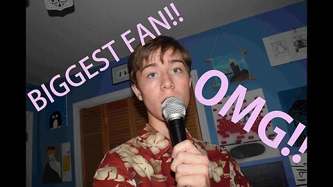 MEETING MY BIGGEST FAN (NOT CLICKBAIT!!)