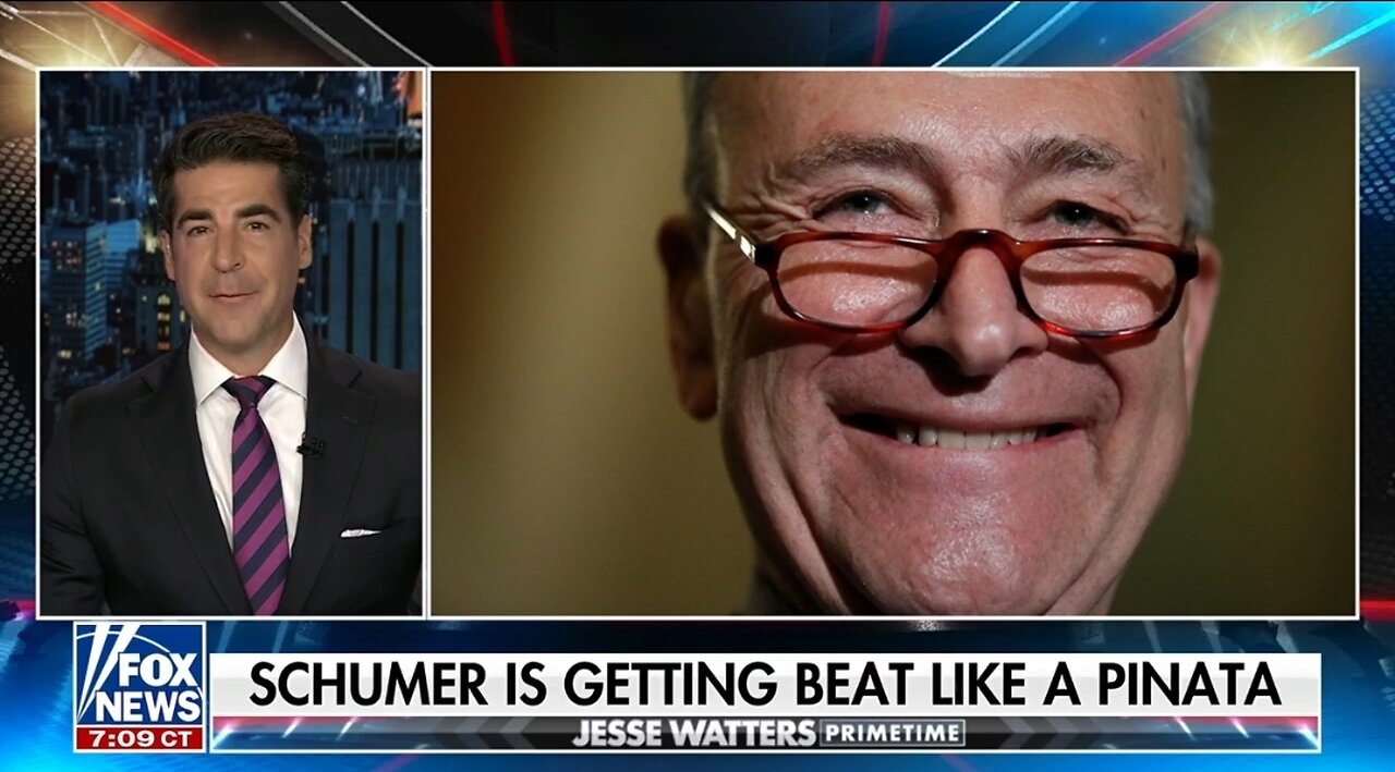 Watters: Schumer Is Getting Beat Like A Pinata