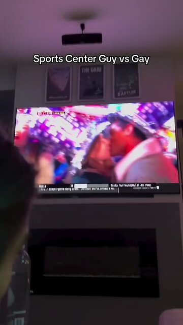 😂 SVP's legendary recovery when the Times Square feed hits him with unexpected guy-on-guy action