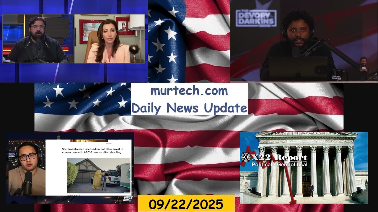 EP1693 | ACLJ: Fentanyl, Devory Darkins: Bill BLOCKED, Vince Dao: Scandal, X22 Report: Cyber