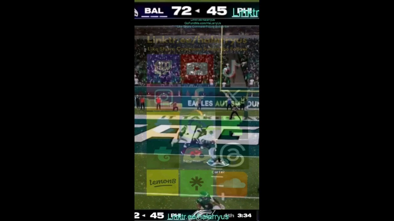 Pick 8 Bal 74 vs Phi 45 #AllMadden #Madden25 #NFLmadden #madden