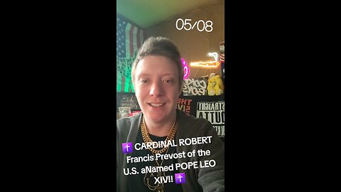 NEW POPE CARDINAL ROBERT PREVOST NAMED POPE LEO XIV!! ✝️