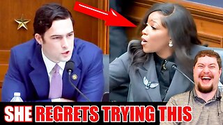 Brandon Gill DESTROYS theatrical Jasmine Crockett in front the entire country
