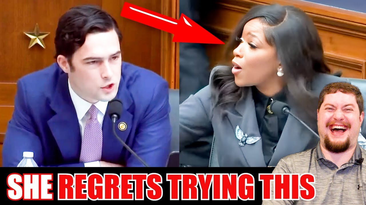 Brandon Gill DESTROYS theatrical Jasmine Crockett in front the entire country