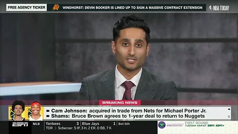 Shams Update: LeBron’s Lakers Deal & Nuggets Trade MPJ to Nets for Cam Johnson | NBA Today