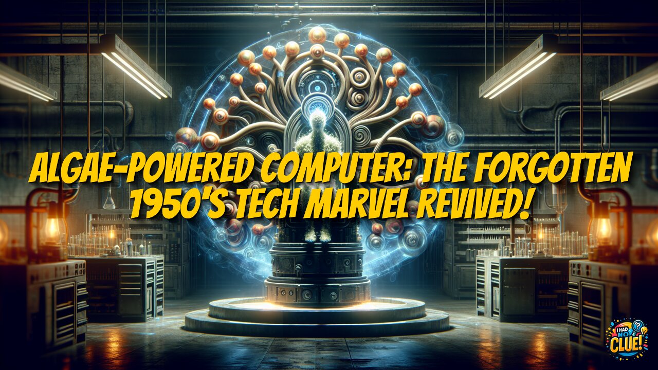 Algae-Powered Computer: The Forgotten 1950's Tech Marvel Revived!