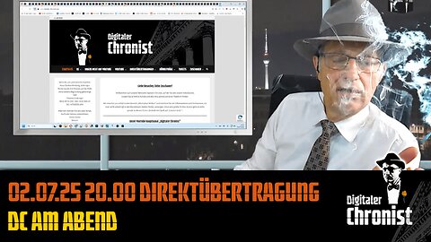 Aufzeichnung vom 02.07.25 Direktübertragung DC am Abend