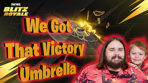 We Got That Victory Umbrella! in Fortnite Blitz Royale