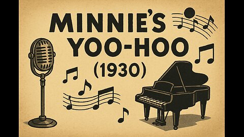 Minnie's Yoo-Hoo (1930) | First Mickey Mouse Theme Song! | Classic Disney Cartoon