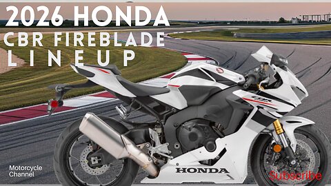 2026 Honda cbr motorcycle lineup