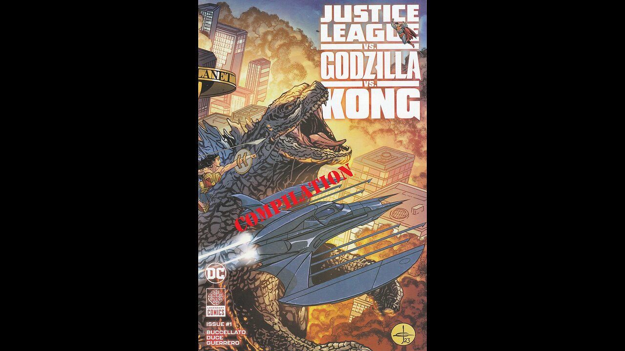 Justice League vs. Godzilla vs. Kong -- Review Compilation (2023, DC Comics)