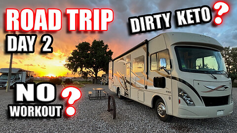 Dirty Keto what I eat in a day on vacation - low carb fast food at Wendy's - Road Trip Day 2