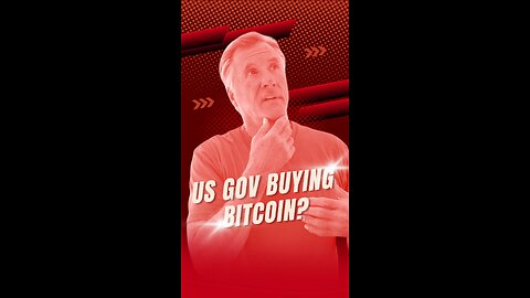 US Gov Buying Bitcoin? 👀