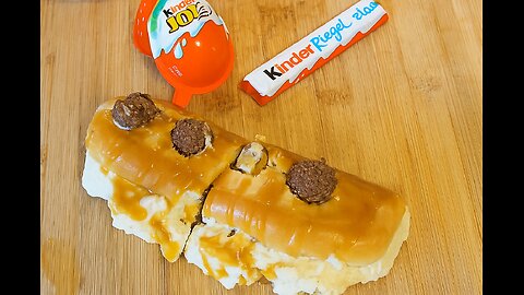 KINDER JOY Hot Dog - Fertig in nur 5 Minuten! 🍫 #shorts