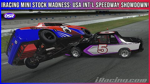 iRacing Mini Stock Mania: USA Int'l Speedway Smackdown!