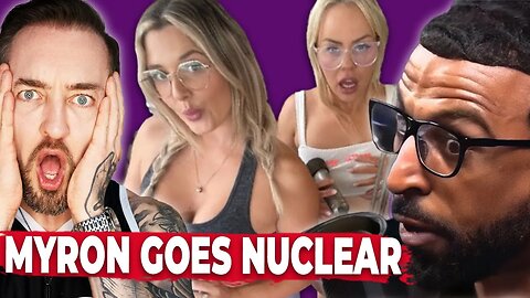 Myron Gaines Gets Called Out & Goes Nuclear on 2 Onlyfans Girls