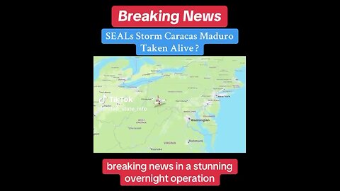 Donald Trump along with Navy Seals capture Nicolas Maduro the Venezuelan dictator