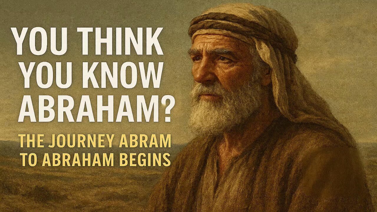 You Think You know Abraham: The Journey From Abram To Abraham Begins