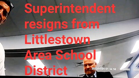 Dr Timothy Mitzel resigns from Littlestown Area School District