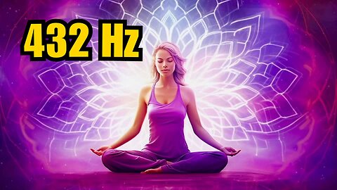 432Hz Stop Overthinking and Anxiety • Tibetan Healing Flute for Mind and Body Relaxation