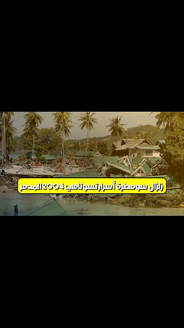 زلزال سومطرة: أسرار تسونامي 2004 المدمر #زلزال_سومطرة #تسونامي #كوارث