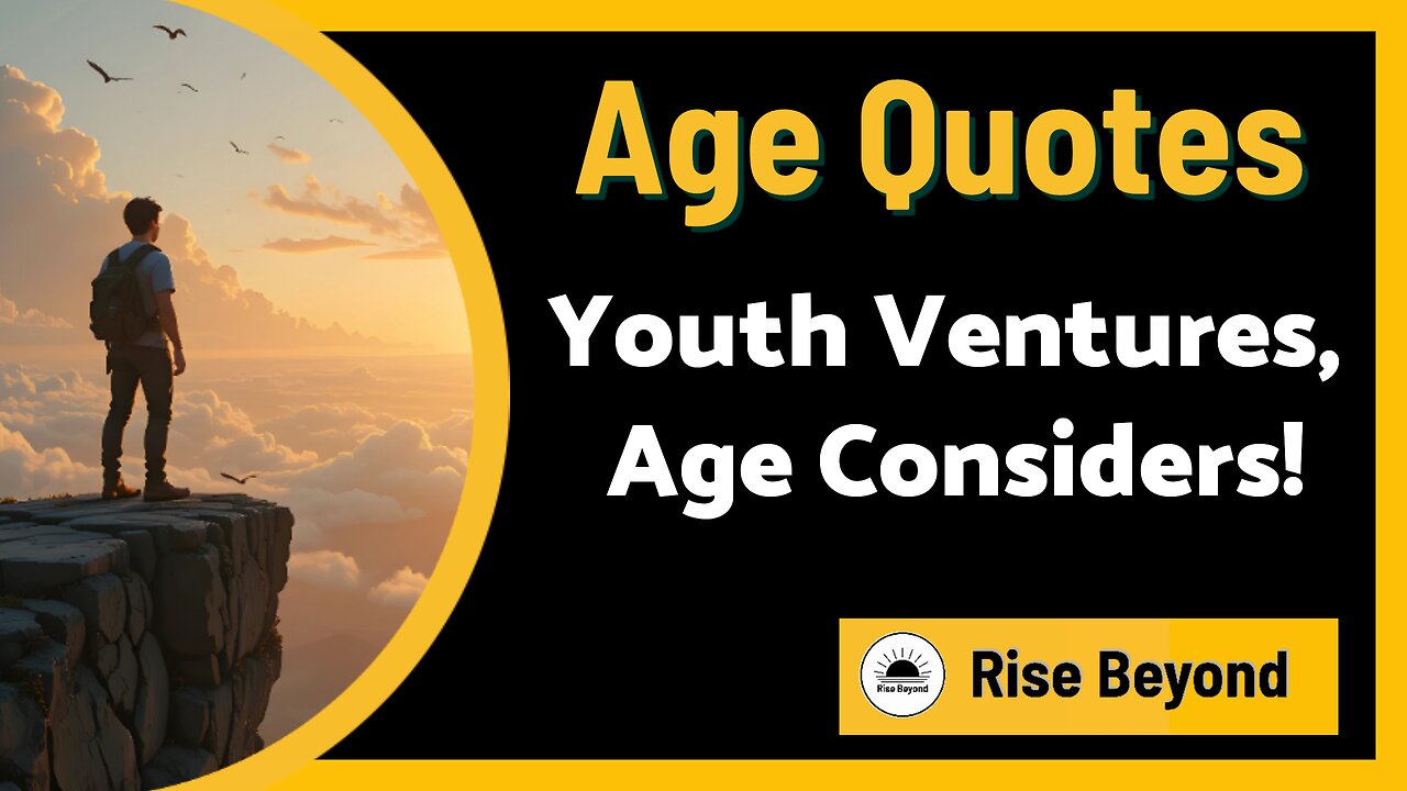 Age Considers, Youth Ventures | Rise Beyond Motivation