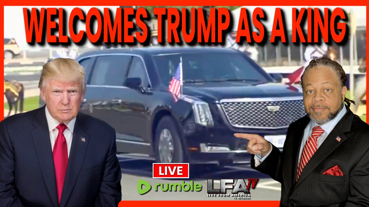 TRUMP - THE PRESIDENT OF THE WORLD! | CULTURE WARS 5.15.25 2PM