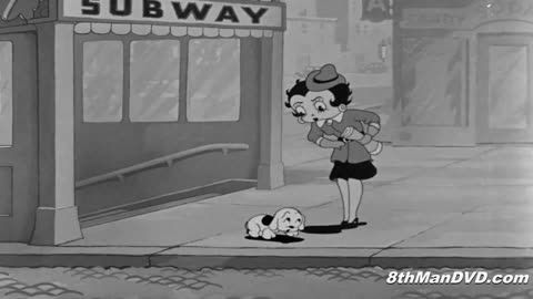 Betty Boop Riding the Rails (1938) (Remastered) Jack Mercer Mae Questel