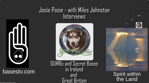 2025-12-10: Josie Posie with Miles Johnston interview gene Decode - Part 1