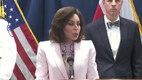 Jeanine Pirro delivers remarks after being named permanent US Attorney for DC - July 17, 2025