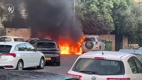 Protesters from the families of the kidnapped set fire to cars and trash cans near the