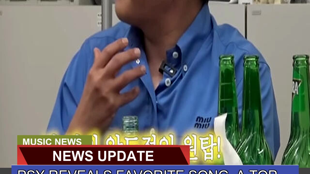 Psy Reveals Favorite Song a Top Student That Does