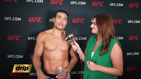Paulo Costa Backstage Interview | UFC 318 Exclusive Reaction