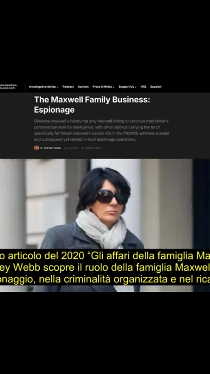 Il Mistero Epstein