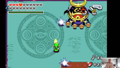 RJay64 Plays - Final Boss In The Legend of Zelda: The Minish Cap (GBA) Plus Ending Scene
