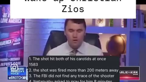 Charlie Kirk ~ What are you thinking?? | Jewish Donors?!