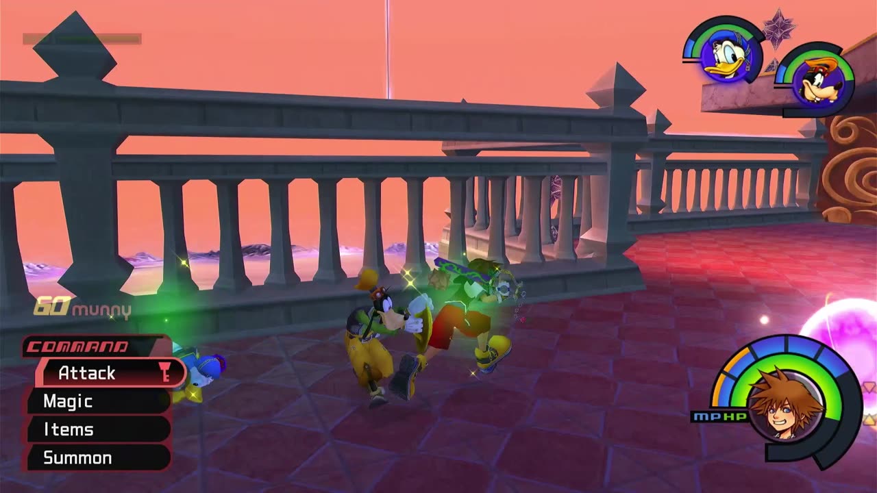 Kingdom Hearts Final Remix Part 32 Behemoth Boss Fight
