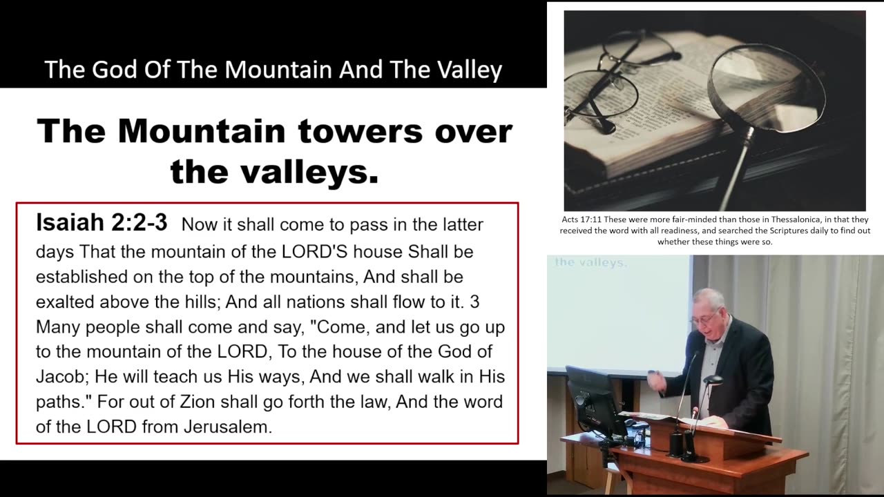 The God Of The Mountain And The Valley