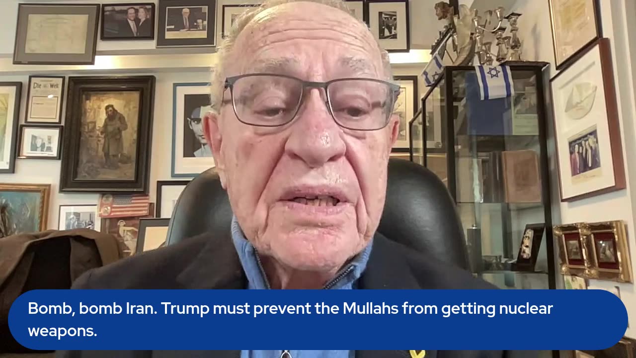 Bomb, bomb Iran. Trump must prevent the Mullas from getting nuclear weapons.
