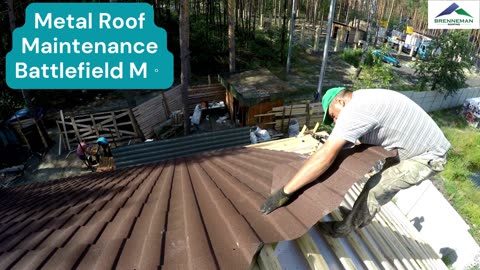 Metal Roof Maintenance Battlefield MO