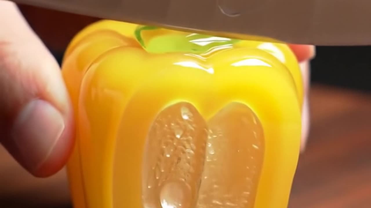 Wow Glassy yellow Capsicum